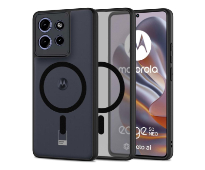 Etui do telefonów TECH-PROTECT MagMat MagSafe do Motorola edge 50 neo 5G matte black 5906302377343